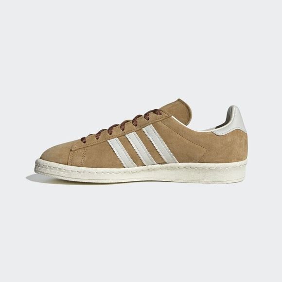 MEN'S Adidas Originals Campus 80s Mesa Off White GY4585 - Picture 8 of 11